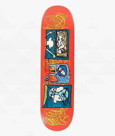 Foundation Television 8.5" Skateboard Deck