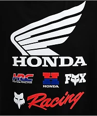 Fox Racing x Honda 195 Original Black T-Shirt