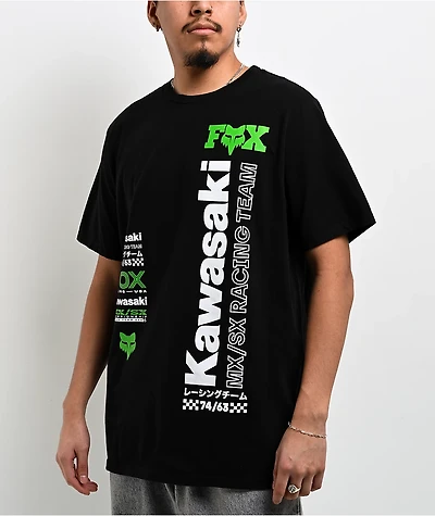 Fox Racing x Kawasaki Kawi 195 Black T-Shirt