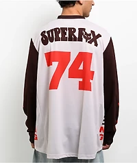 Fox Super Trick 180 Cream Long Sleeve Jersey