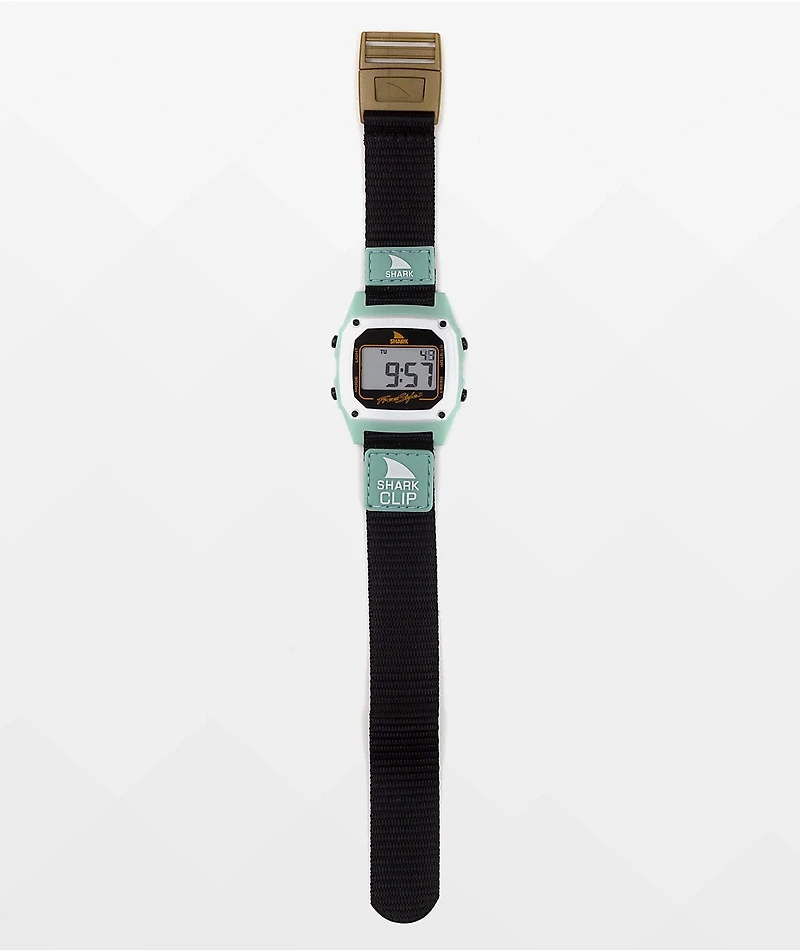 Freestyle Shark Classic Clip Green, Gold & Black Digital Watch