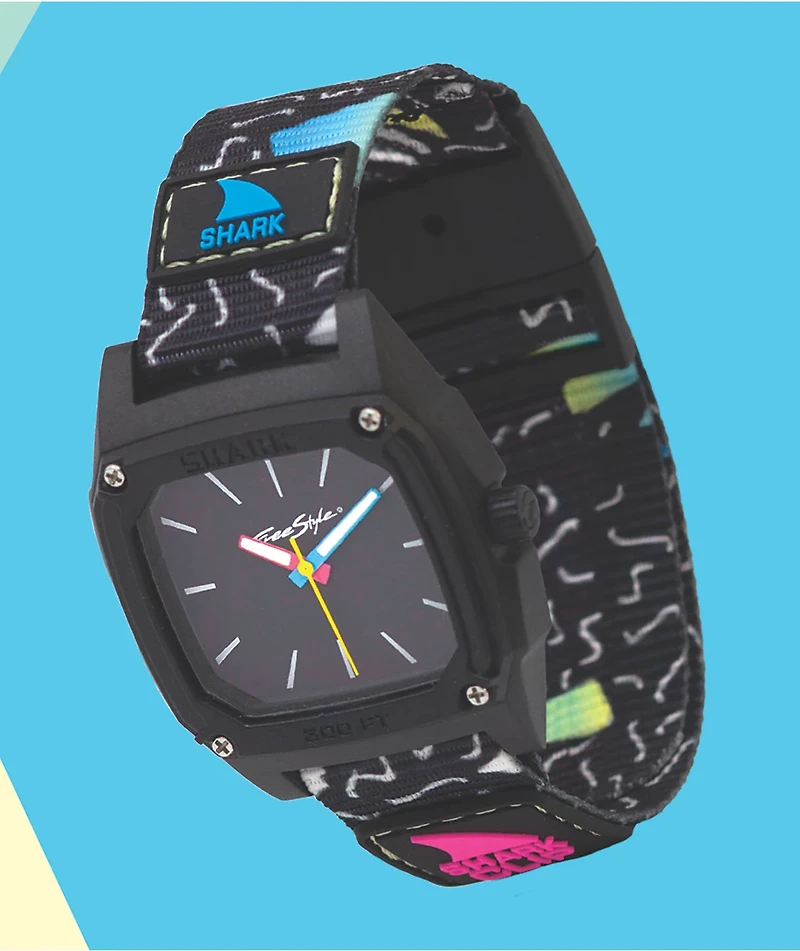 Freestyle Shark Classic Clip Wave & Black Analog Watch