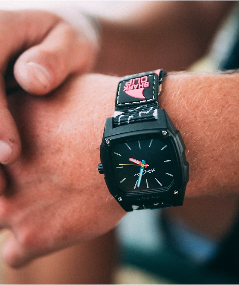 Freestyle Shark Classic Clip Wave & Black Analog Watch