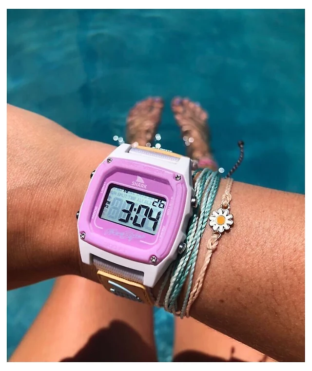 Freestyle Shark Classic Leash Blue Tie Dye Digital Watch at