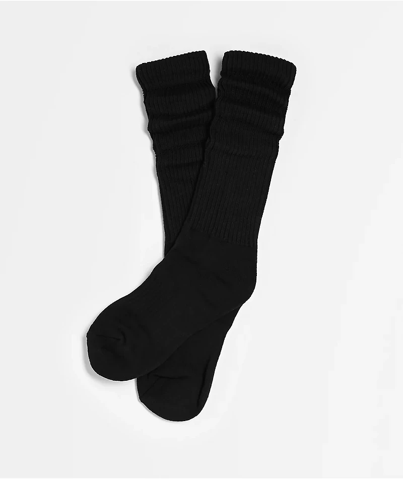 Freeworld Fame Black Slouch Socks
