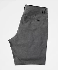 Freeworld Glassy Charcoal Hybrid Board Shorts