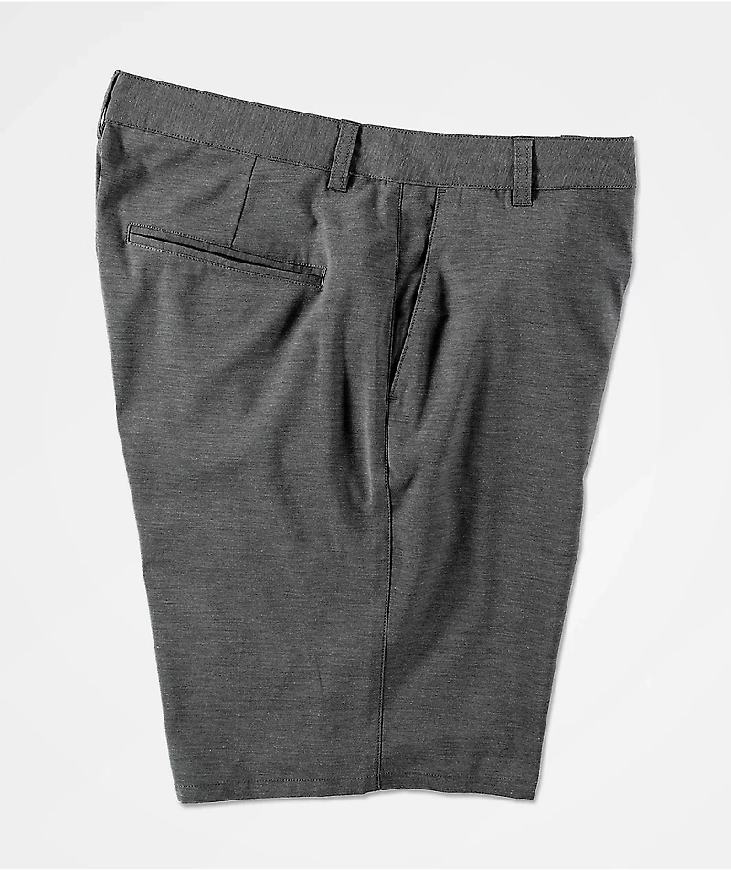 Freeworld Glassy Charcoal Hybrid Board Shorts