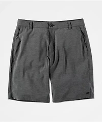 Freeworld Glassy Charcoal Hybrid Board Shorts