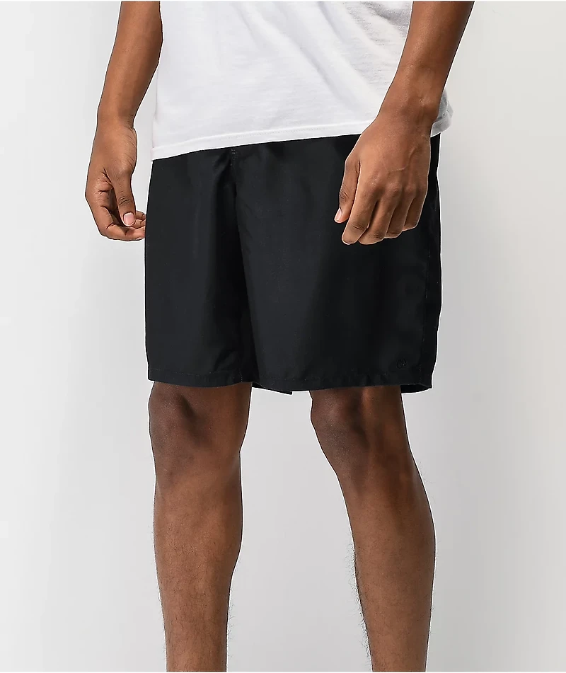 Freeworld Glazed Black Hybrid Shorts