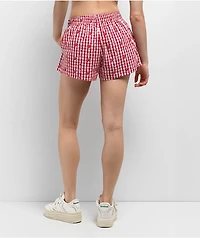 Freeworld Lyra Red Gingham Boxer Shorts