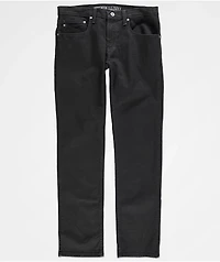 Freeworld Messenger Pure Black Stretch Skinny Jeans