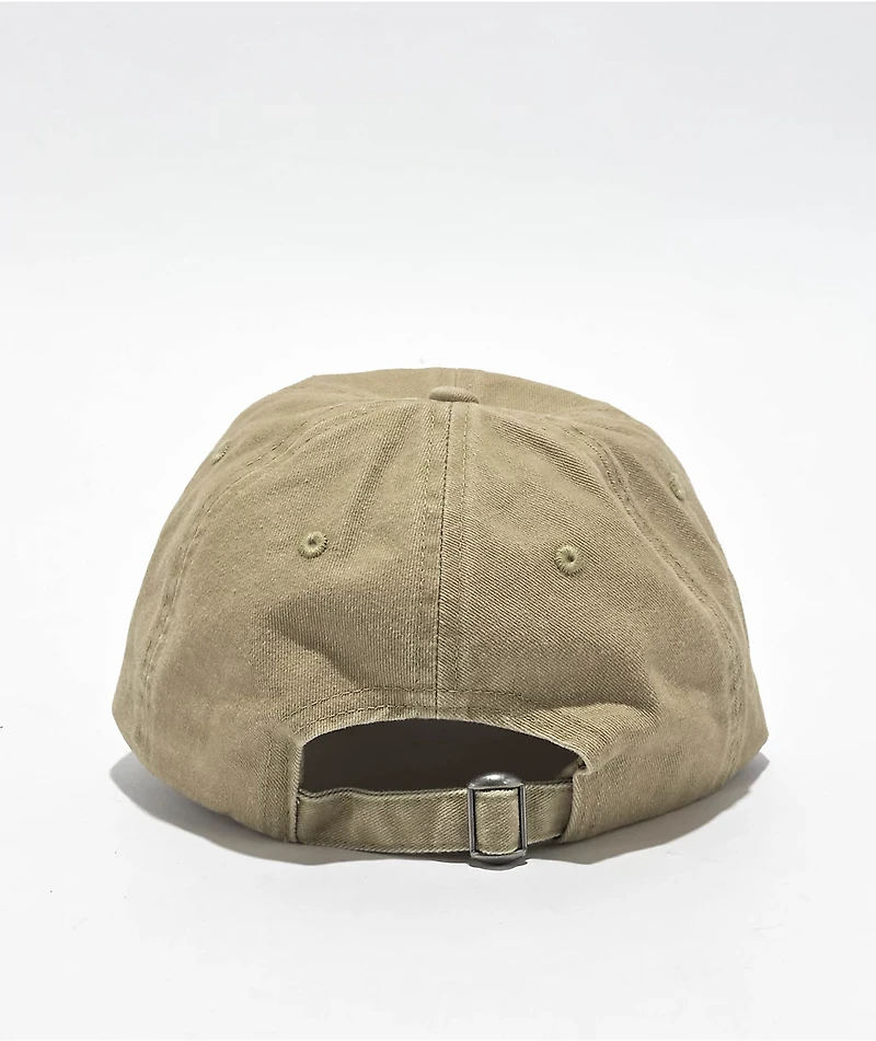 Freeworld New York Olive Green Strapback Hat