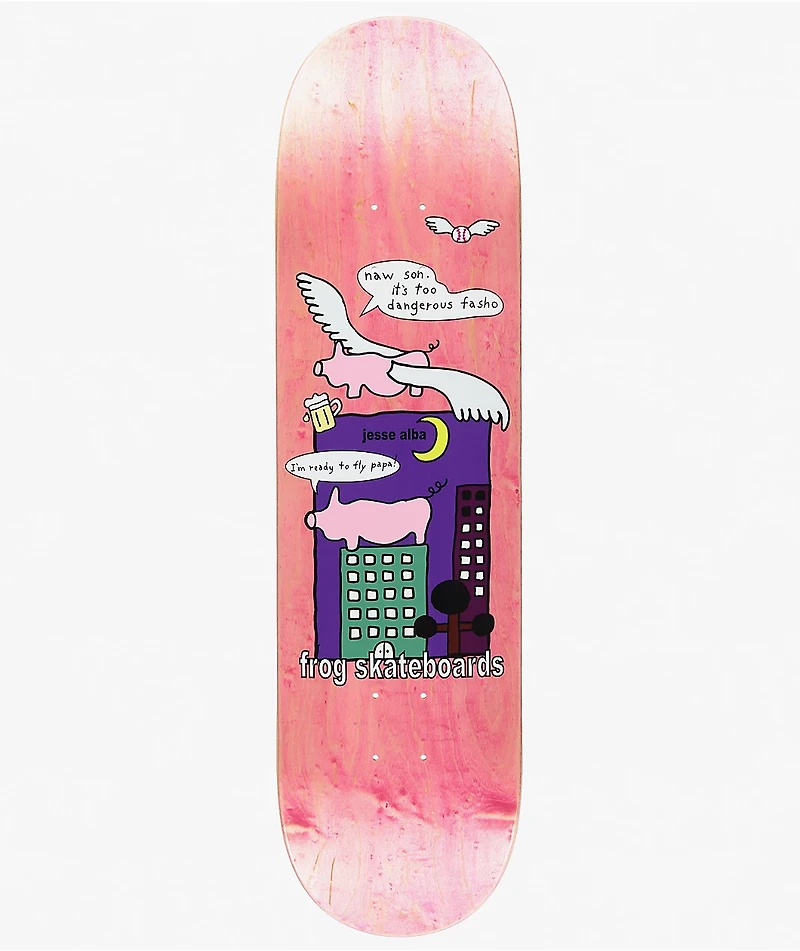 Frog Alba Papa Knows Best 8.38" Skateboard Deck