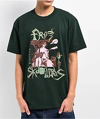 Frog Branching out Bootleg Green T-Shirt