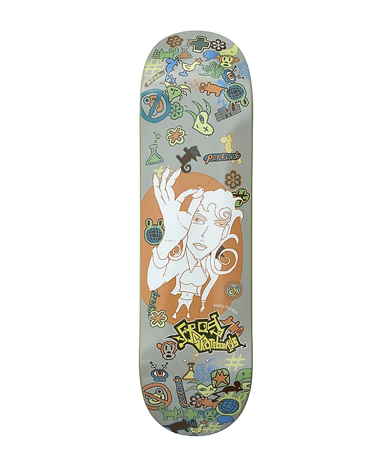 Frog Decker No Frog Zone 8.5" Skateboard Deck