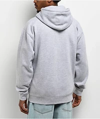 Frog Love/Hate Heather Grey Zip Hoodie