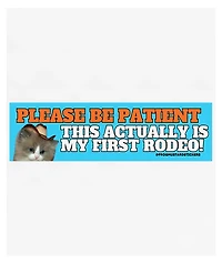Frog Mustard First Rodeo Sticker