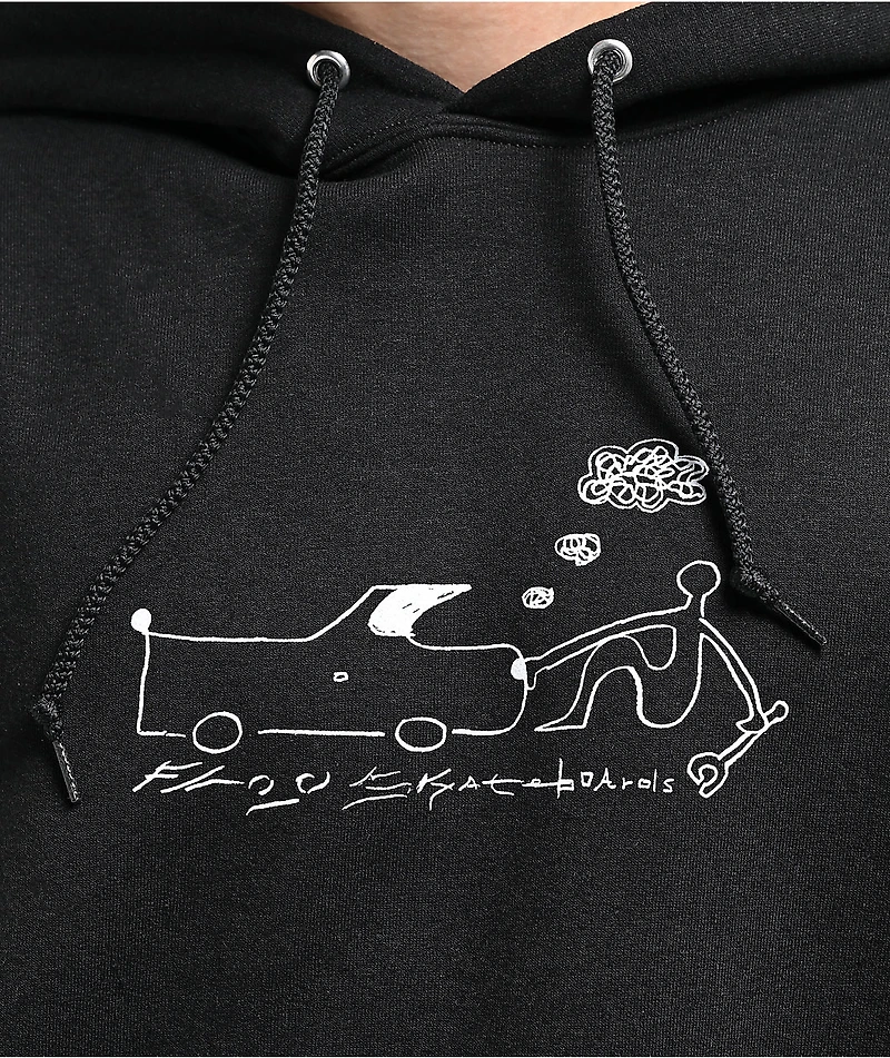 Frog Truck Repair Black Hoodie