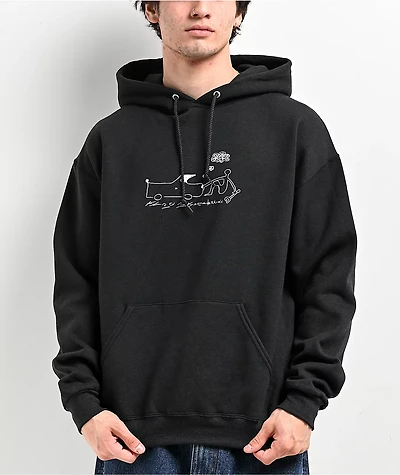 Frog Truck Repair Black Hoodie