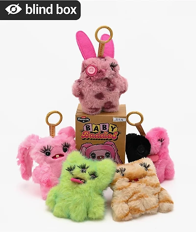 Fuggler Baby Baddies Plush Bag Charm Blind Box