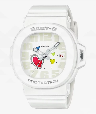 G-Shock Baby-G BGA10-7A White Analog Watch