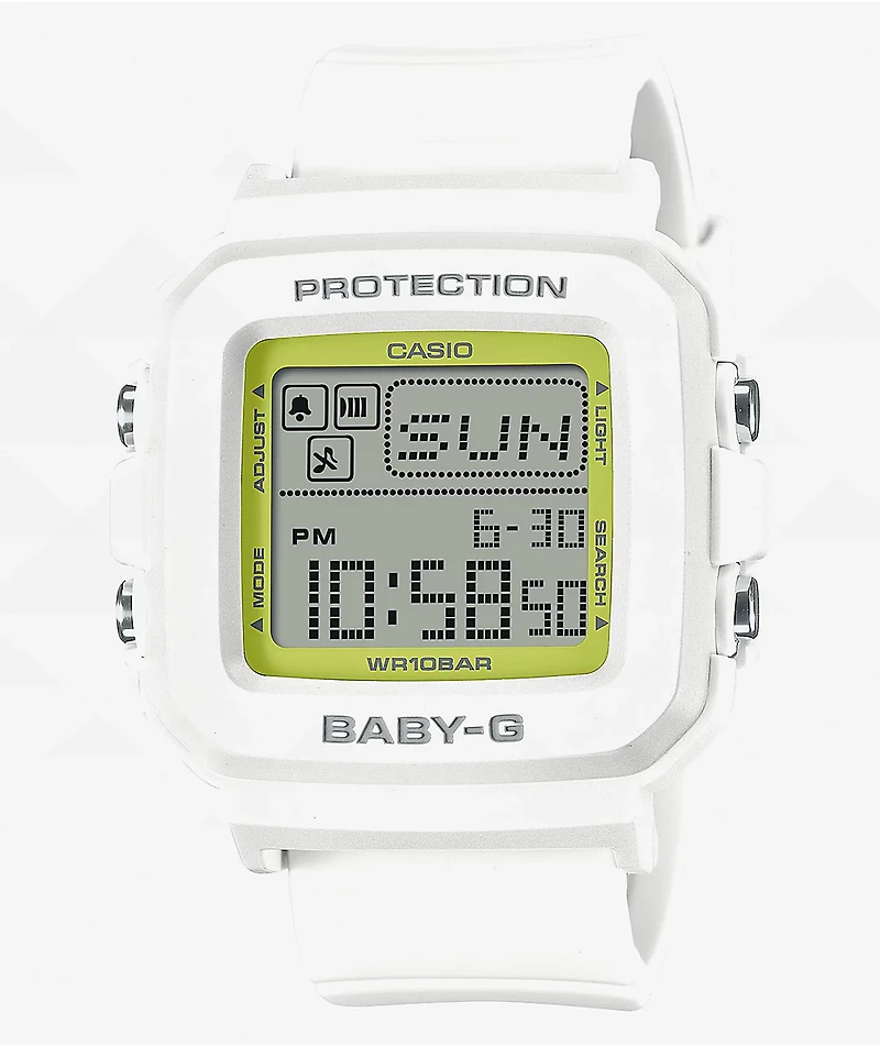 G-Shock Baby-G BGD10K-7 White & Yellow Digital Watch
