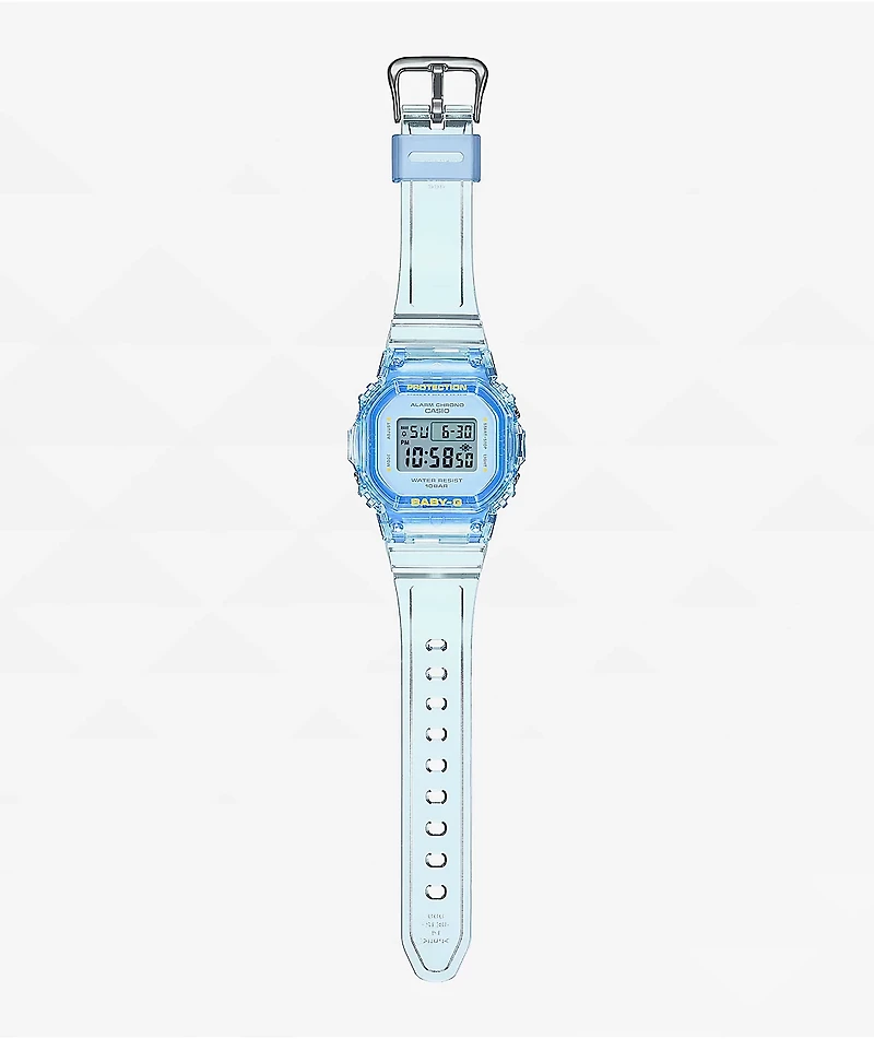 G-Shock Baby-G BGD565SJ-2 Transparent Blue Digital Watch