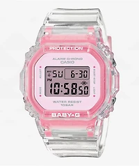 G-Shock Baby-G GD565SJ-7 Transparent Pink Digital Watch