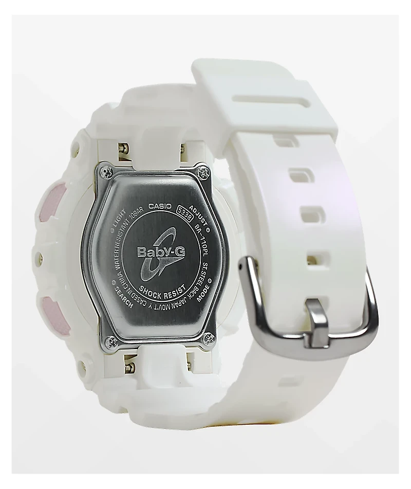 G-Shock Baby-G Polarized White & Pink  Watch