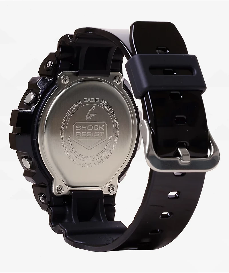 G-Shock DW-6900RCS-1 Black & Green Watch