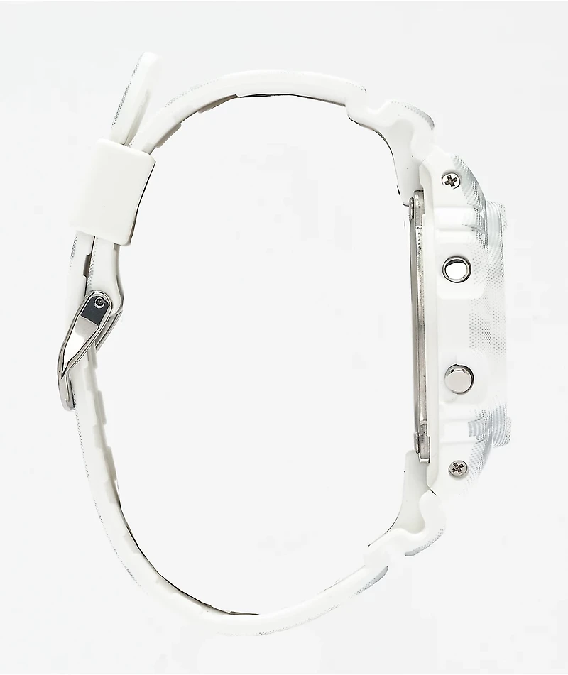 G-Shock DW5600 White & Black Marble Digital Watch