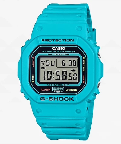 G-Shock DW5600EP-2 Blue Digital Watch