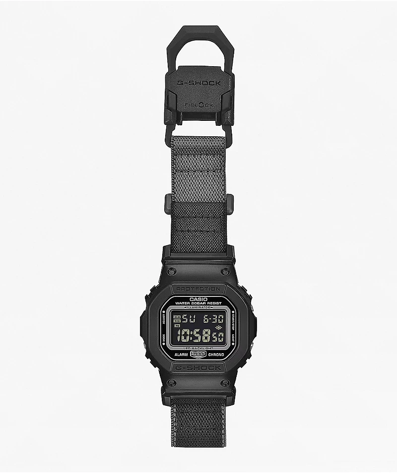 G-Shock DW5600MNC-1 Square Black & Grey Digital Watch