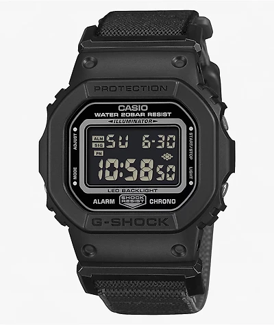 G-Shock DW5600MNC-1 Square Black & Grey Digital Watch
