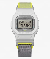 G-Shock DW5600MNC-7A8 Square White, Grey & Yellow Digital Watch
