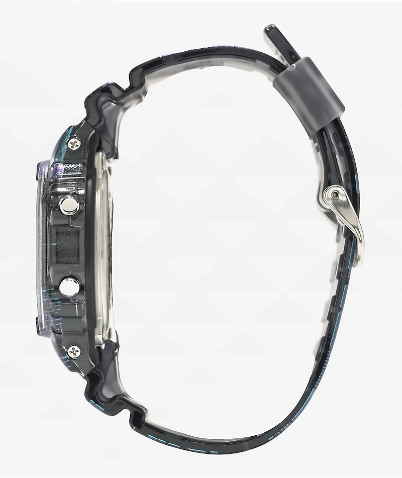 G-Shock DW5600NN-1 Transparent Teal & Purple Digital Watch