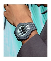 G-Shock DW6900HD-8 Grey & Glow In The Dark Digital Watch