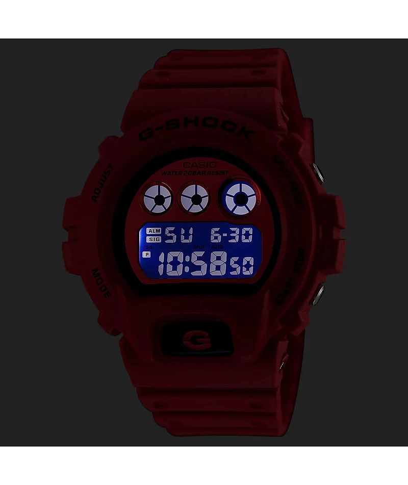 G-Shock DW6900RRB-4 Red Digital Watch