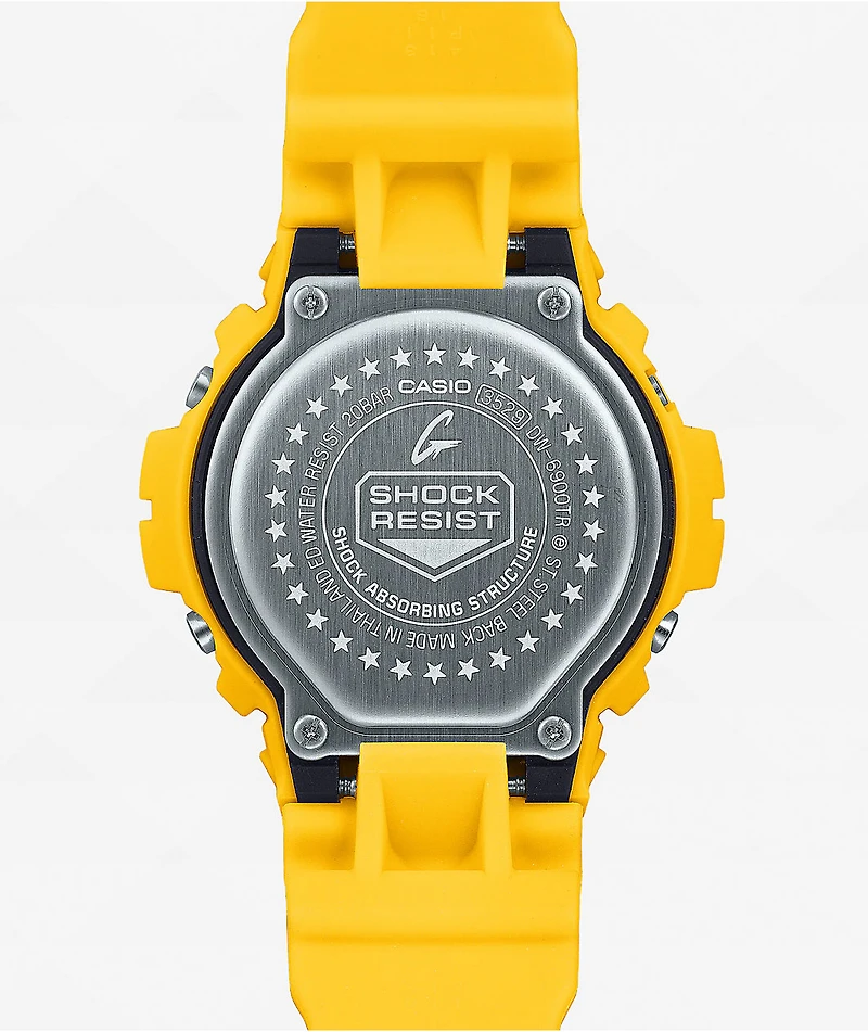 G-Shock DW6900TR-9 Yellow & Black Digital Watch