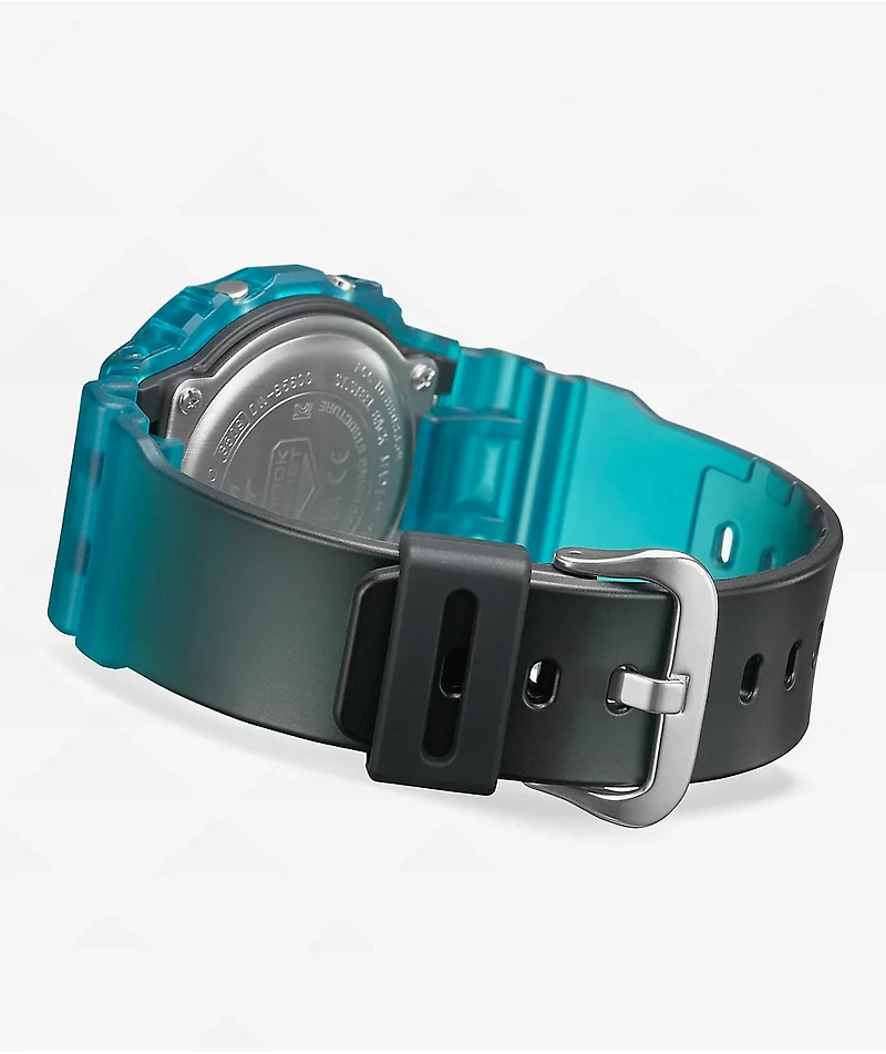 G-Shock DWB5600G-2 Transparent Blue Bluetooth Digital Watch