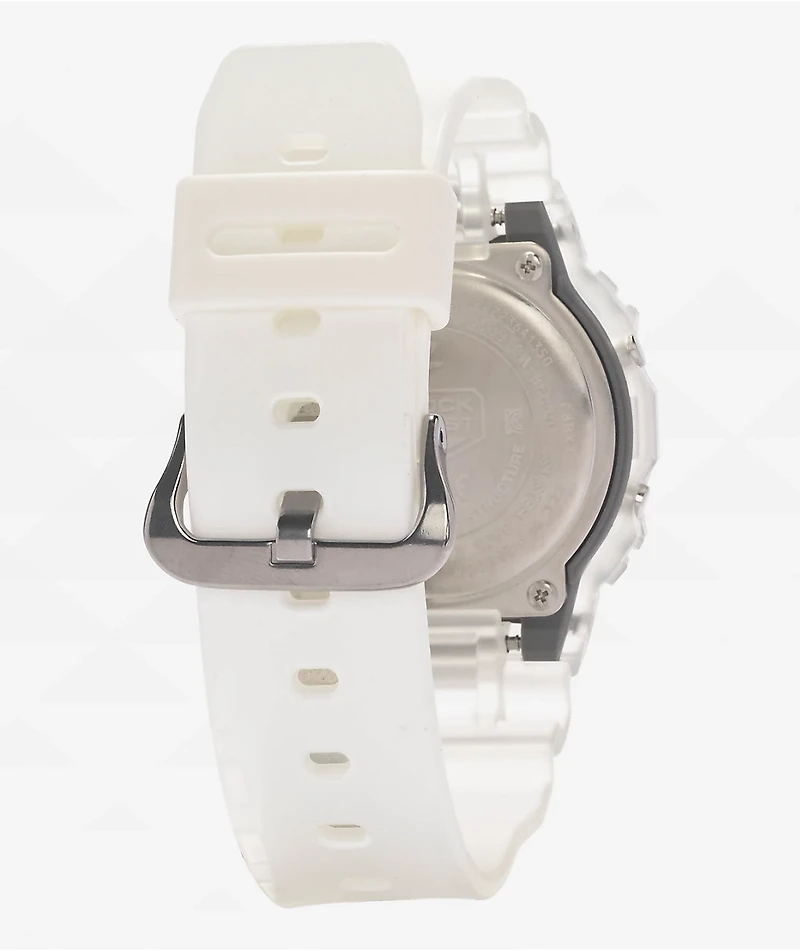 G-Shock DWB5600G-7 Transparent White Bluetooth Digital Watch