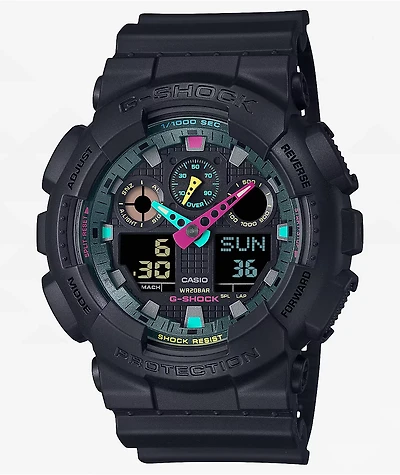 G-Shock GA-100MF-1A Black Analog Watch