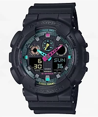 G-Shock GA-100MF-1A Matte Black Analog & Digital Watch