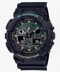G-Shock GA-100RC-1ACR Black & Rust Watch