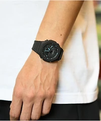 G-Shock GA-2100-1A2 Black & Blue Digital & Analog Watch