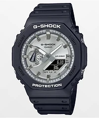 G-Shock GA-2100SB-1A Black & Silver Analog Watch