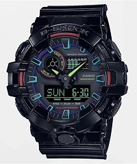 G-Shock GA-700RGB-1A Black & Multi Watch