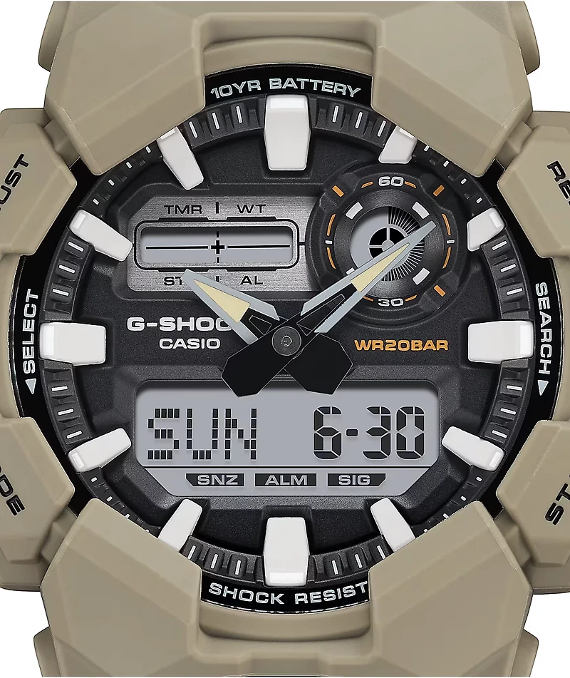 G-Shock GA010-5A Tan & Black Analog & Digital Watch