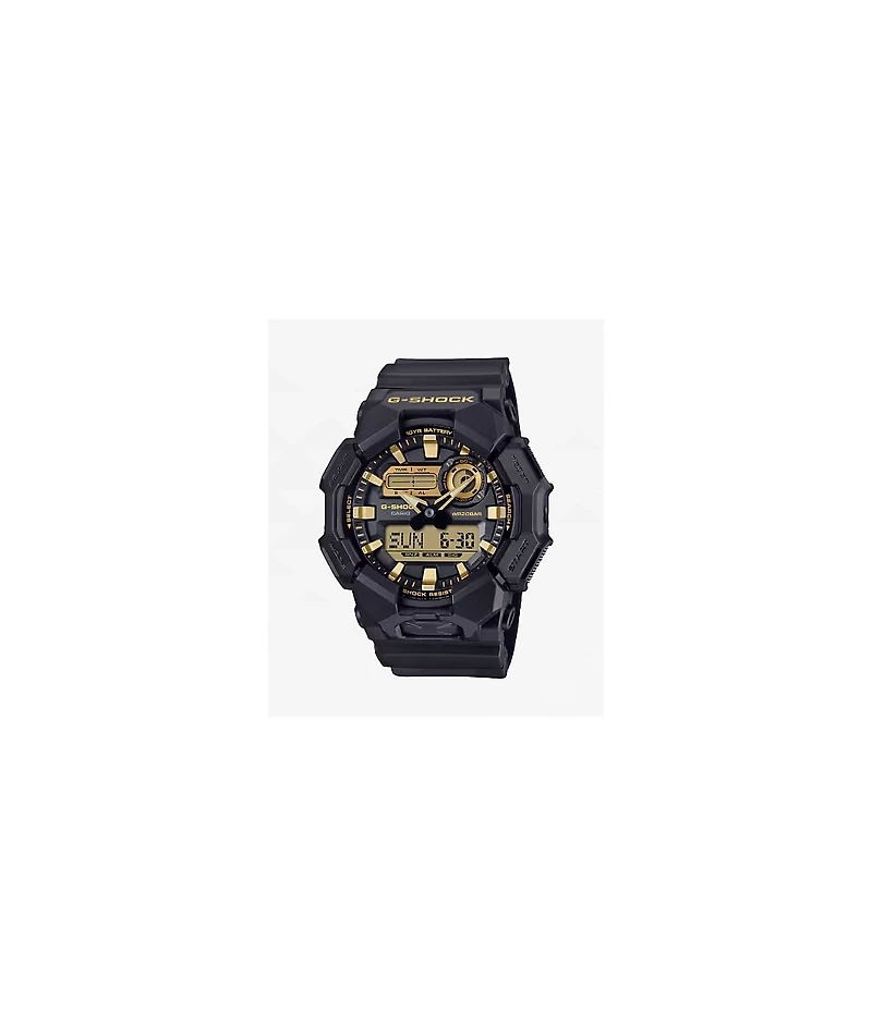 G-Shock GA010GB-1A9 Black & Gold Analog & Digital Watch