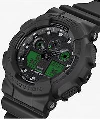 G-Shock GA100BEG-1A Black & Electro Green Analog & Digital Watch